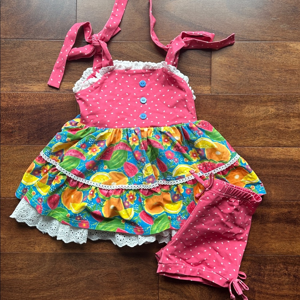 Always In Bloom Tropicana Ari Tunic Set - 6Y - NWT